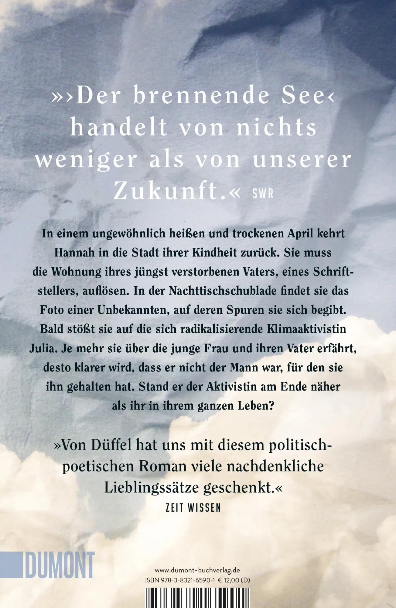 Rückseite: 9783832165901 | Der brennende See | Roman | John von Düffel | Taschenbuch | 320 S.