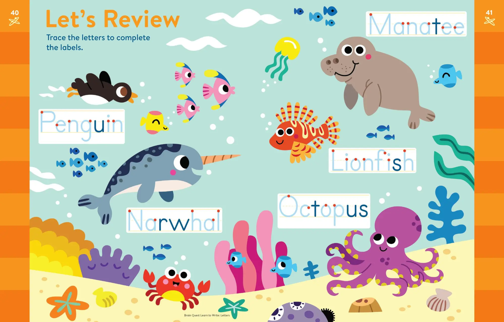 Bild: 9781523516001 | Brain Quest Learn to Write: Letters | Workman Publishing | Taschenbuch