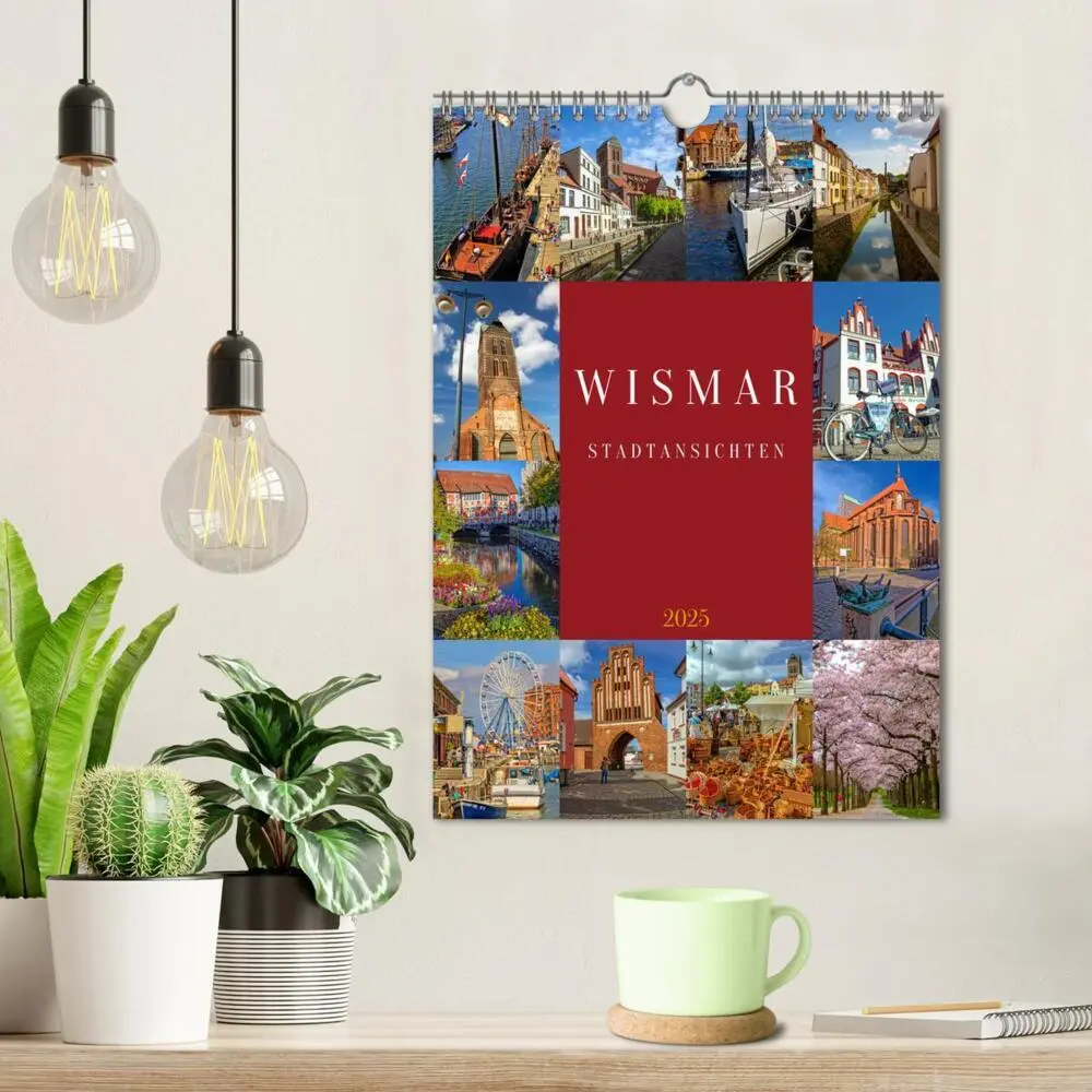 Bild: 9783457156001 | Wismar Stadtansichten (Wandkalender 2025 DIN A4 hoch), CALVENDO...