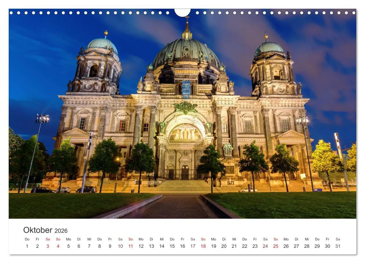 Bild: 9783457776001 | Nächtliche Streifzüge durch Europas Hauptstädte (Wandkalender 2026...