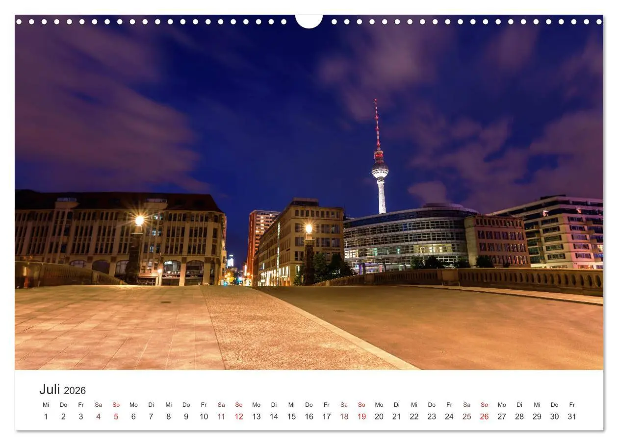 Bild: 9783457776001 | Nächtliche Streifzüge durch Europas Hauptstädte (Wandkalender 2026...