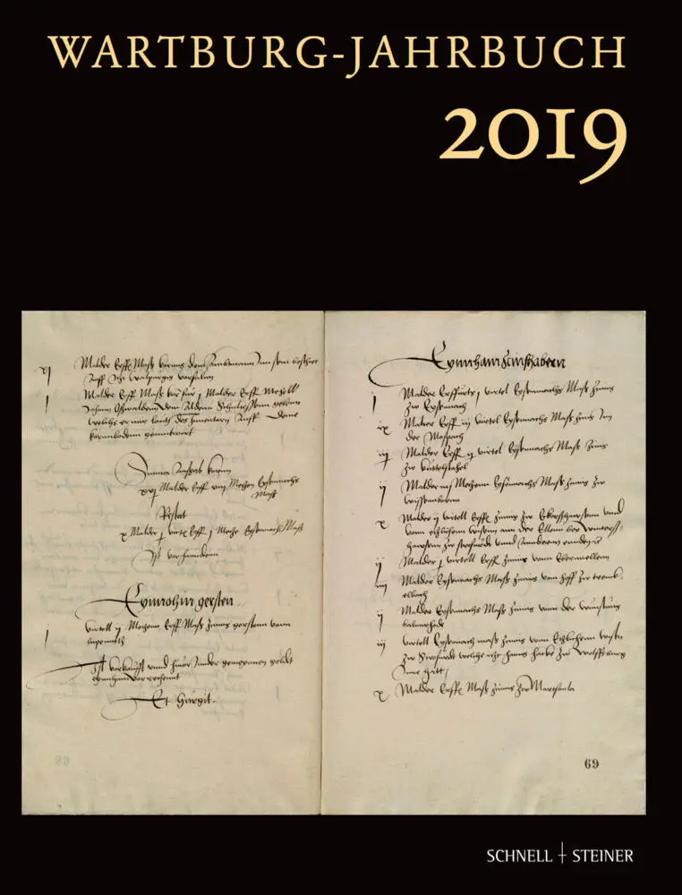 Cover: 9783795436001 | Wartburg Jahrbuch 2019 | Wartburg Stiftung | Buch | Deutsch | 2023