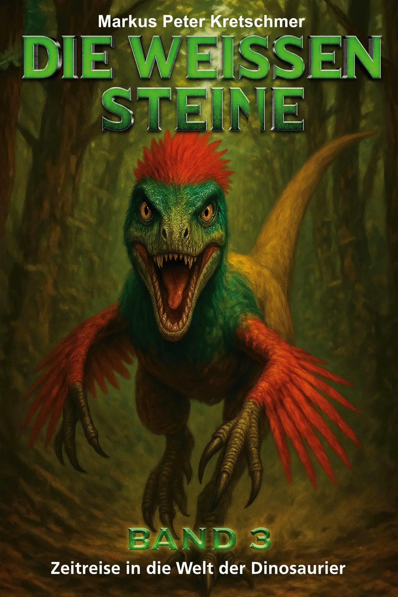 Cover: 9783964036001 | Die Weißen Steine Band 3 | Zeitreise in die Welt der Dinosaurier