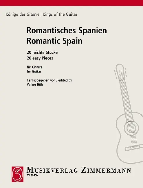 Cover: 9790010306001 | Romantisches Spanien | Volker Höh | Notenblätter (ungebunden) | 28 S.