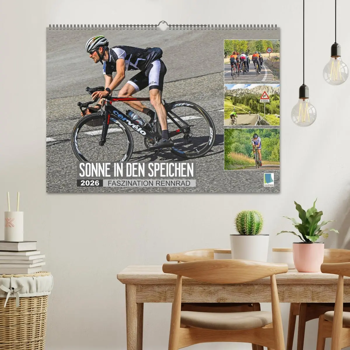 Bild: 9783457696101 | Sonne in den Speichen - Faszination Rennrad (Wandkalender 2026 DIN...