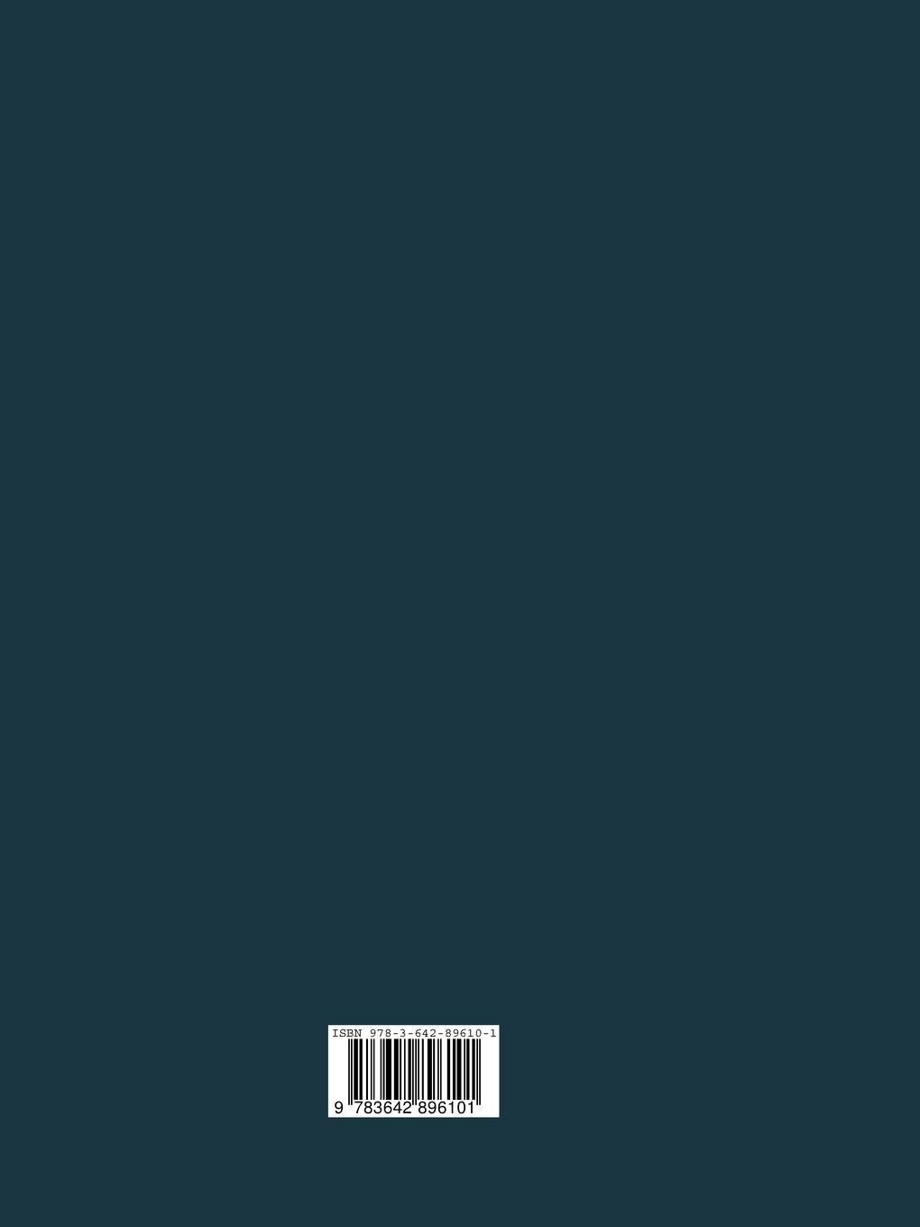 Rückseite: 9783642896101 | Lehrbuch der Entwicklungsgeschichte des Menschen | H. K. Corning | xii