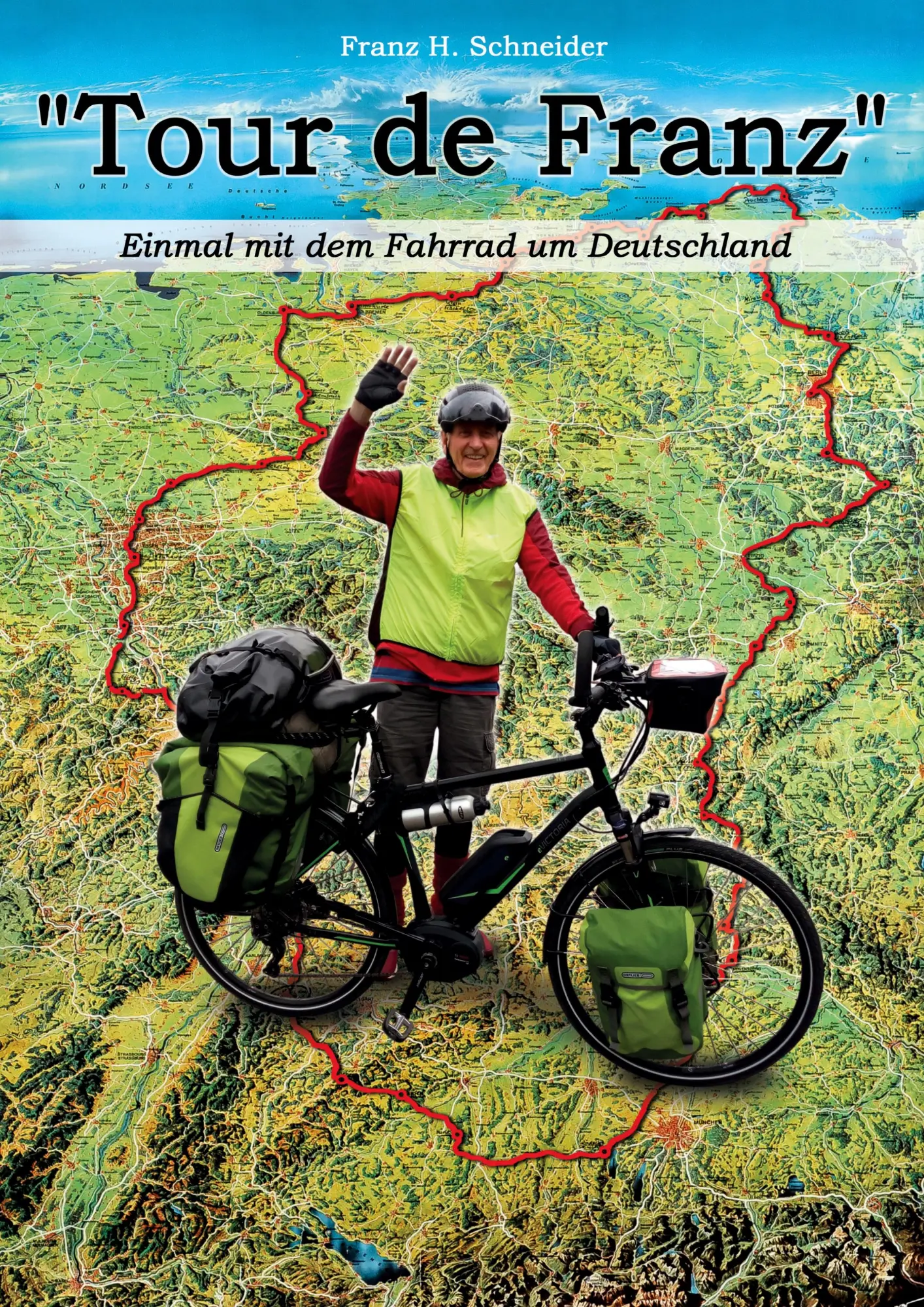 Cover: 9783759266101 | "Tour de Franz" | Einmal mit dem Fahrrad um Deutschland | Schneider