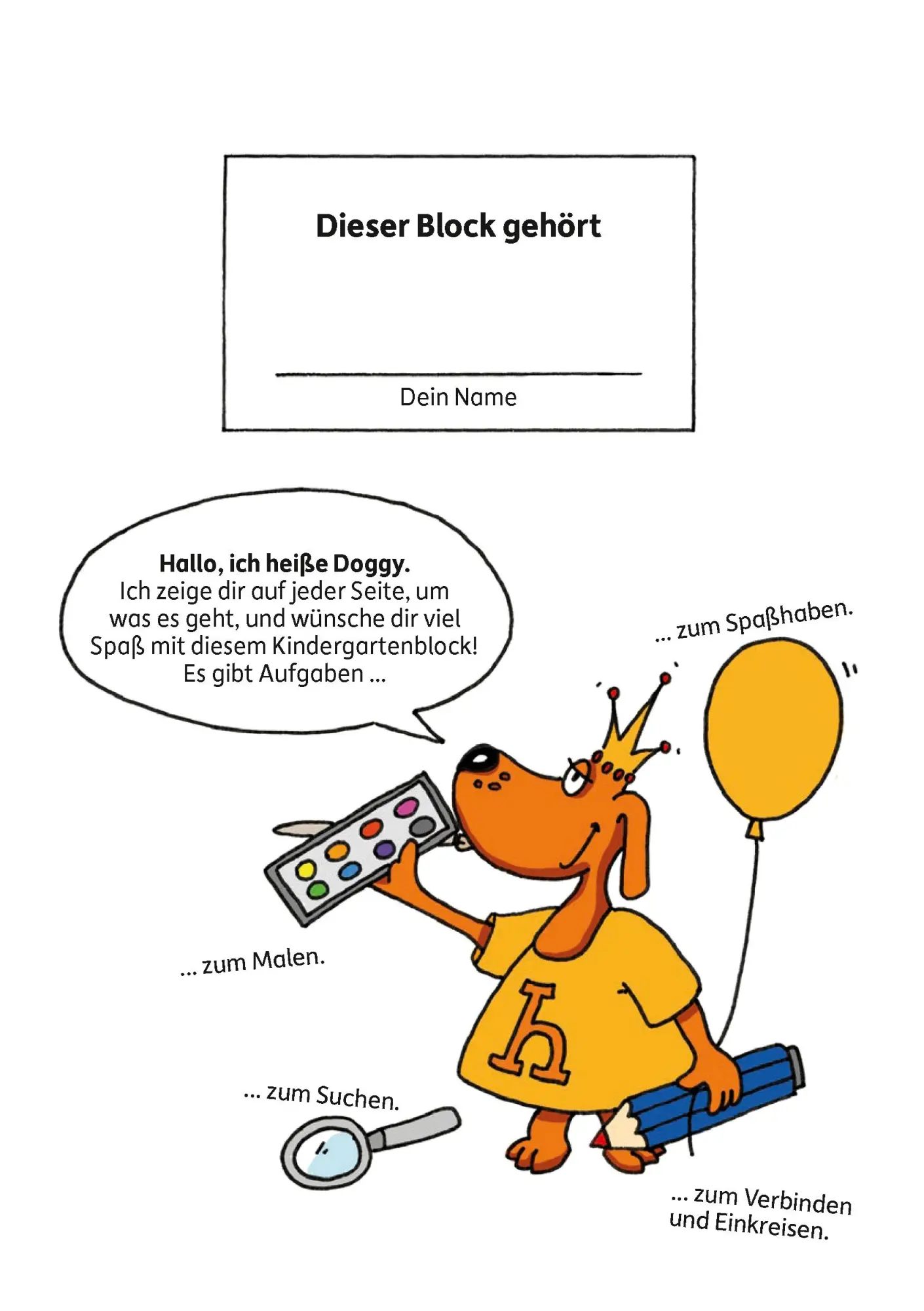 Bild: 9783881006101 | Kindergartenblock ab 3 Jahre - Vergleichen, rätseln und malen | Maier