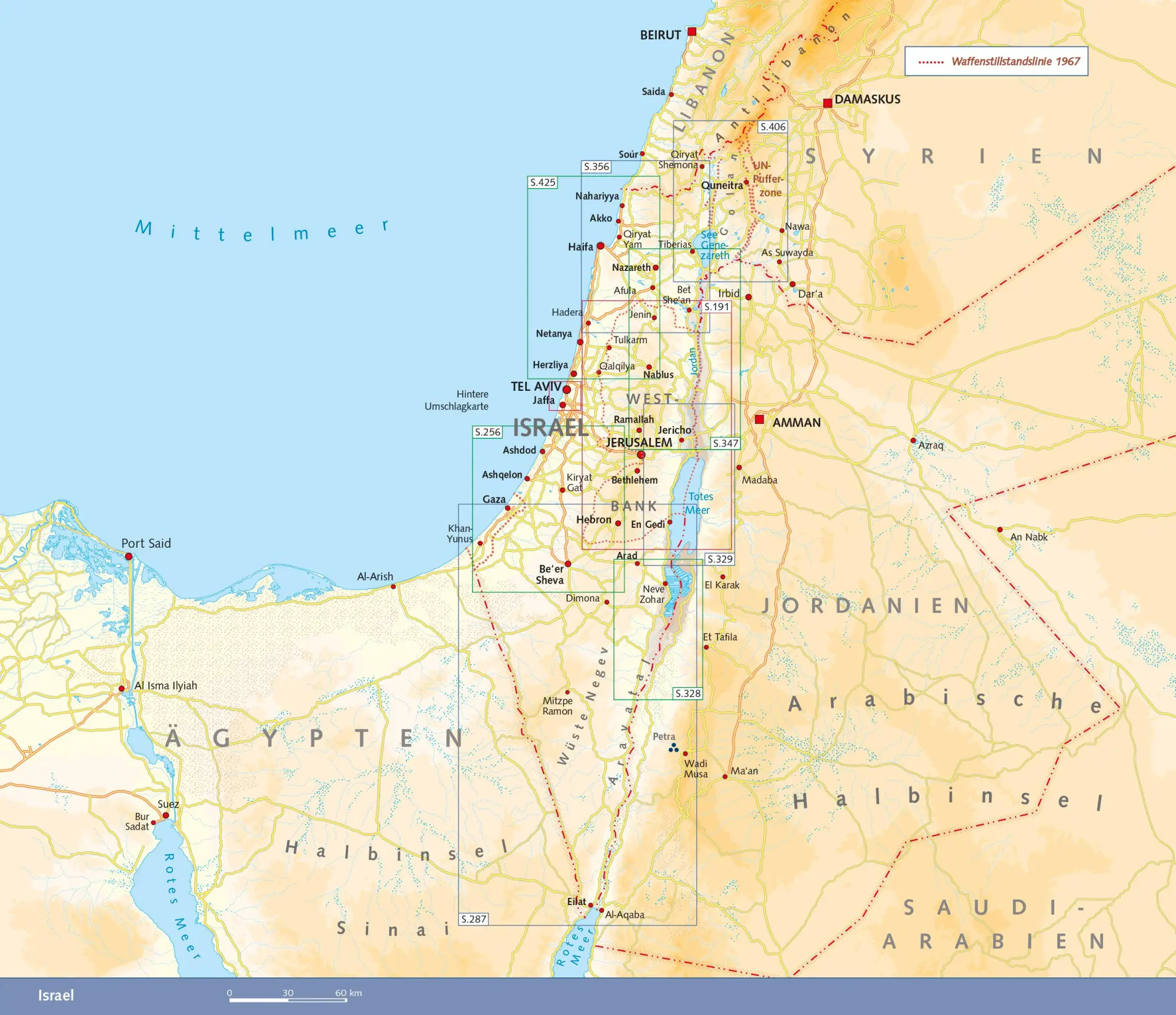 Bild: 9783897946101 | TRESCHER Reiseführer Israel und Palästina | Jens Wiegand | Taschenbuch