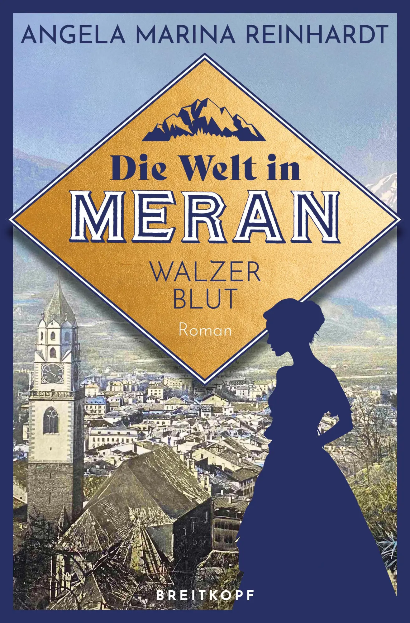 Cover: 9783911176101 | Die Welt in Meran - Walzerblut | Historischer Roman | Reinhardt | Buch