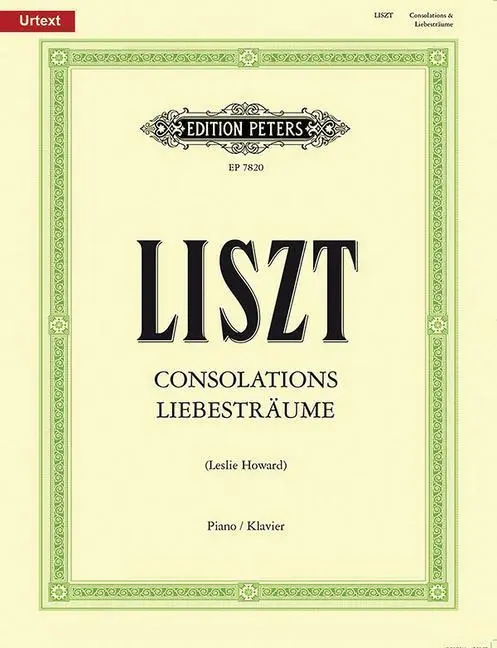 Cover: 9790577086101 | Consolations/Liebesträume (Notturnos) | Klavier (allein) | Franz Liszt