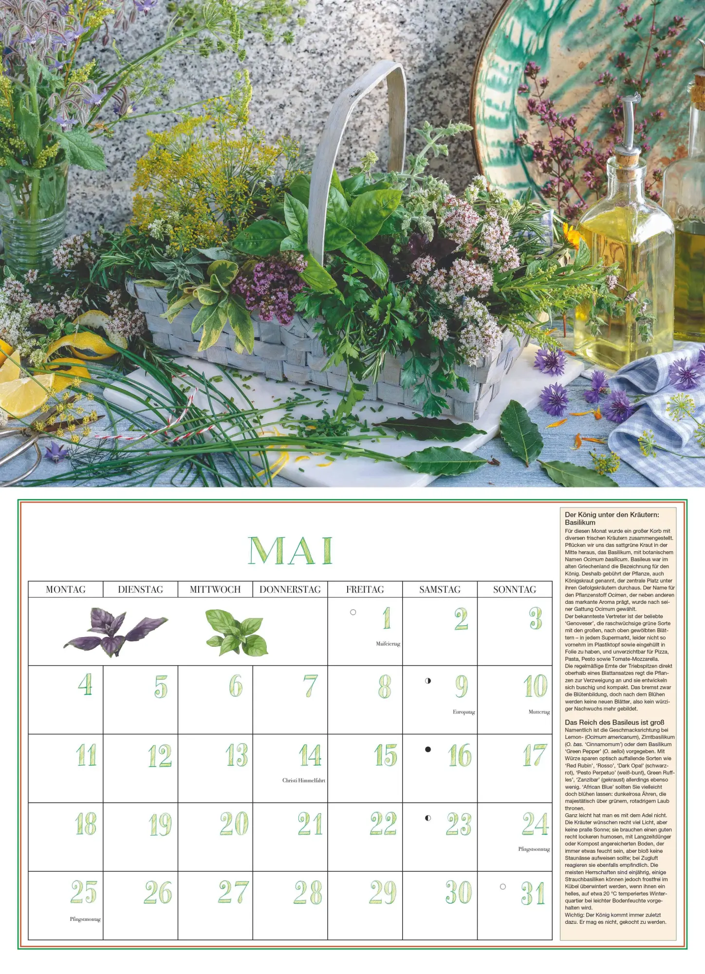 Bild: 4069095006201 | DUMONTS Aromatische Kräuter 2026 - Broschürenkalender -...