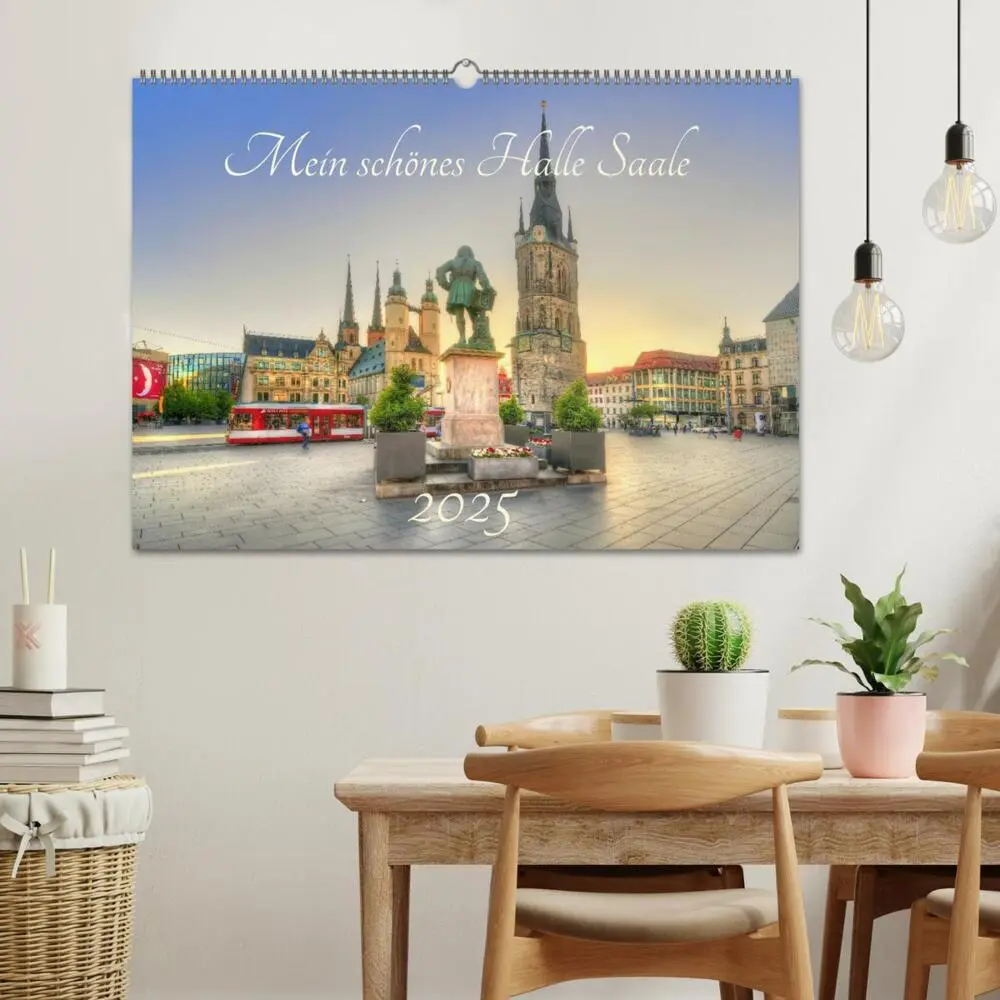 Bild: 9783435116201 | Mein schönes Halle Saale 2025 (Wandkalender 2025 DIN A2 quer),...