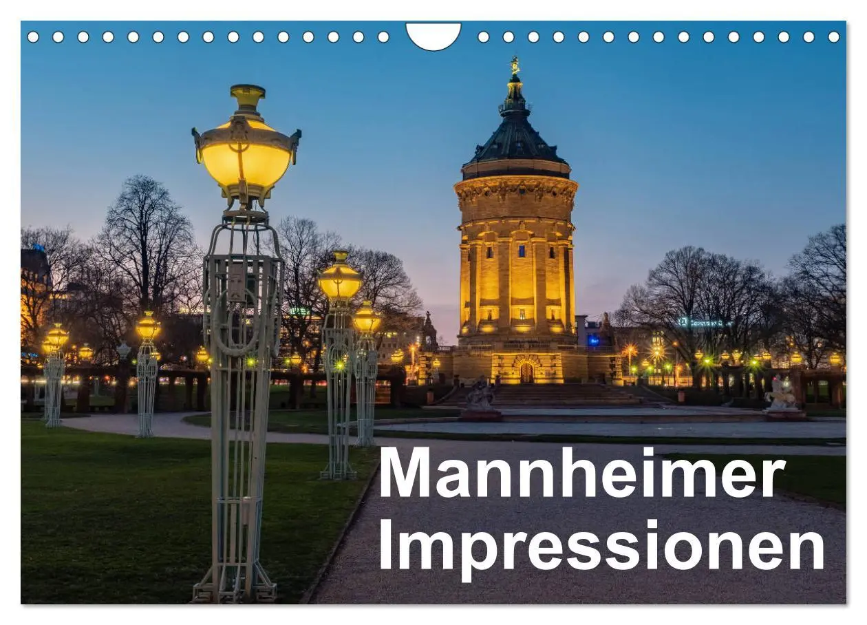 Cover: 9783457756201 | Mannheimer Impressionen. (Wandkalender 2026 DIN A4 quer), CALVENDO...