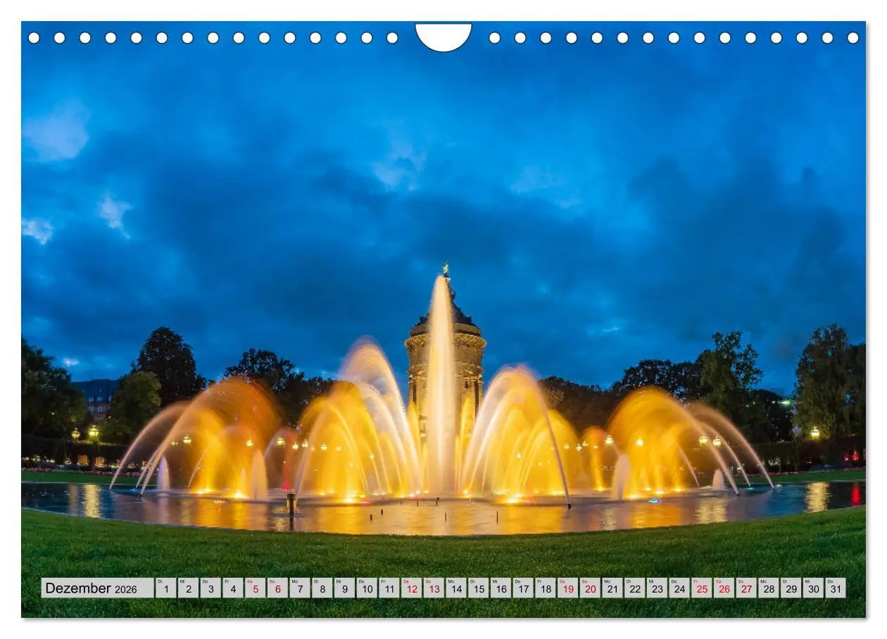Bild: 9783457756201 | Mannheimer Impressionen. (Wandkalender 2026 DIN A4 quer), CALVENDO...