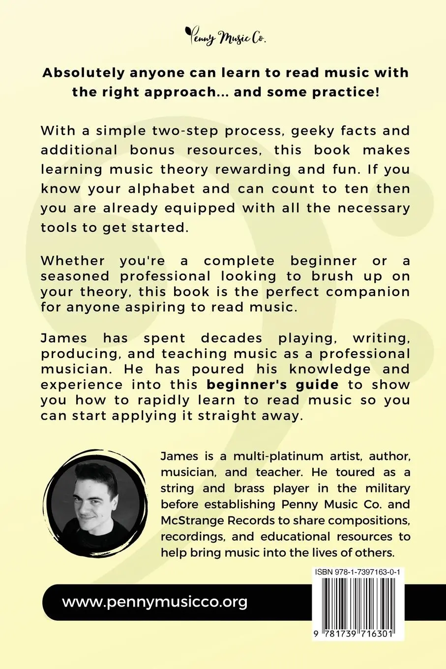 Rückseite: 9781739716301 | How to Rapidly Read Music Like a Pro | James Strange | Taschenbuch