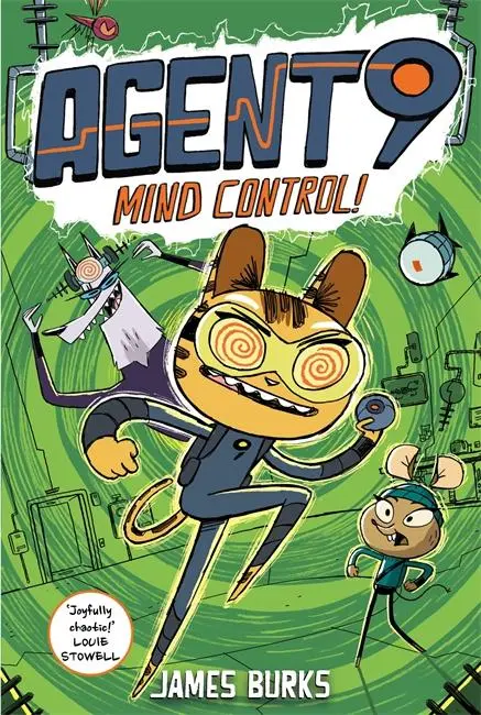 Cover: 9781800786301 | Agent 9: Mind Control! | a fast-paced and funny graphic novel | Burks