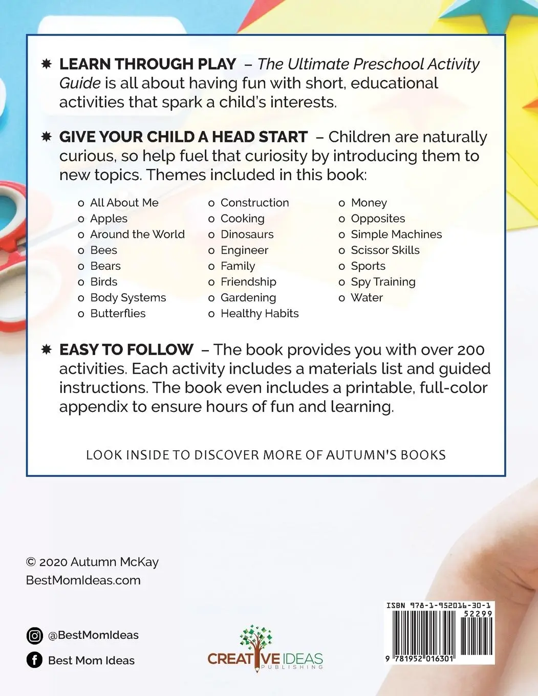Rückseite: 9781952016301 | The Ultimate Preschool Activity Guide | Autumn McKay | Taschenbuch