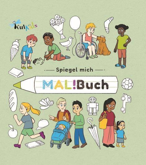 Cover: 9783000636301 | Spiegel mich MAL!Buch | Malbuch | KuLKids | Broschüre | Deutsch | 2021