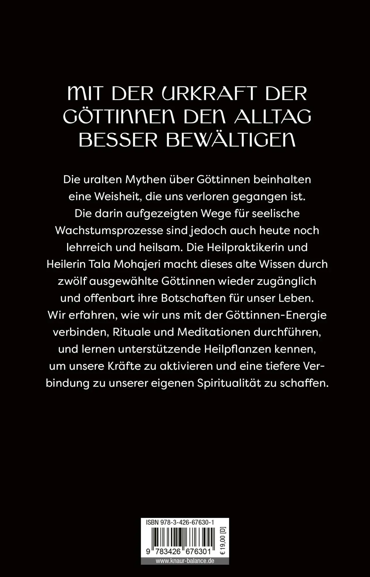 Rückseite: 9783426676301 | Weise, wild und weiblich | Tala Mohajeri | Taschenbuch | 256 S. | 2024