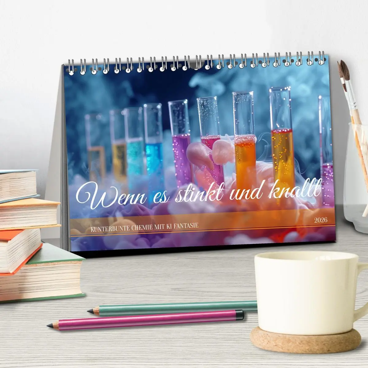 Bild: 9783457436301 | Wenn es stinkt und knallt (Tischkalender 2026 DIN A5 quer),...