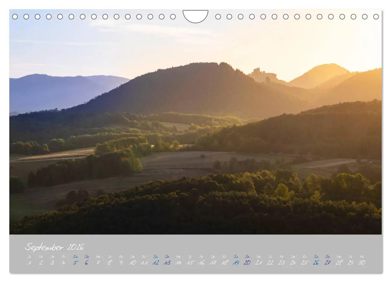 Bild: 9783457676301 | Ausflüge in der Heimat - Die Pfalz (Wandkalender 2026 DIN A4 quer),...