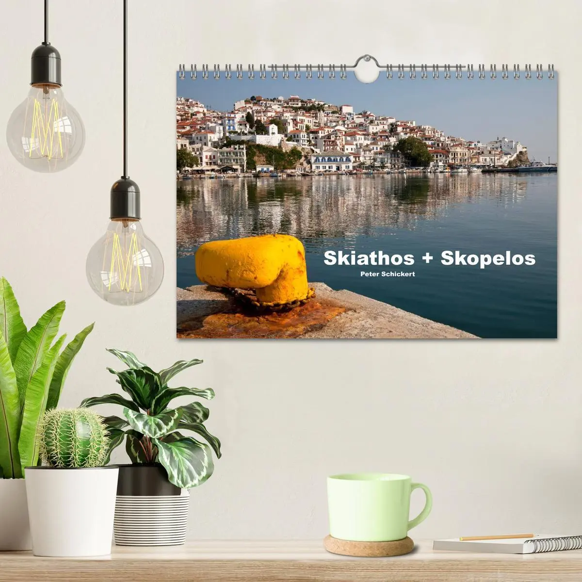 Bild: 9783516146301 | Skiathos + Skopelos (Wandkalender 2026 DIN A4 quer), CALVENDO...