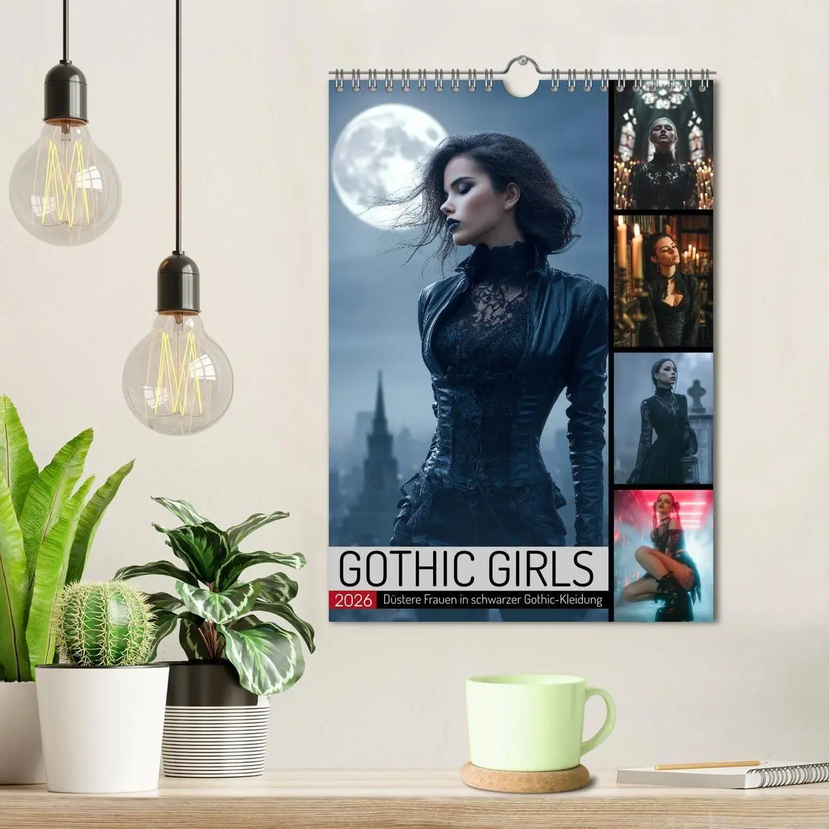 Bild: 9783516696301 | Gothic Girls - düstere Frauen in schwarzer Gothic-Kleidung...