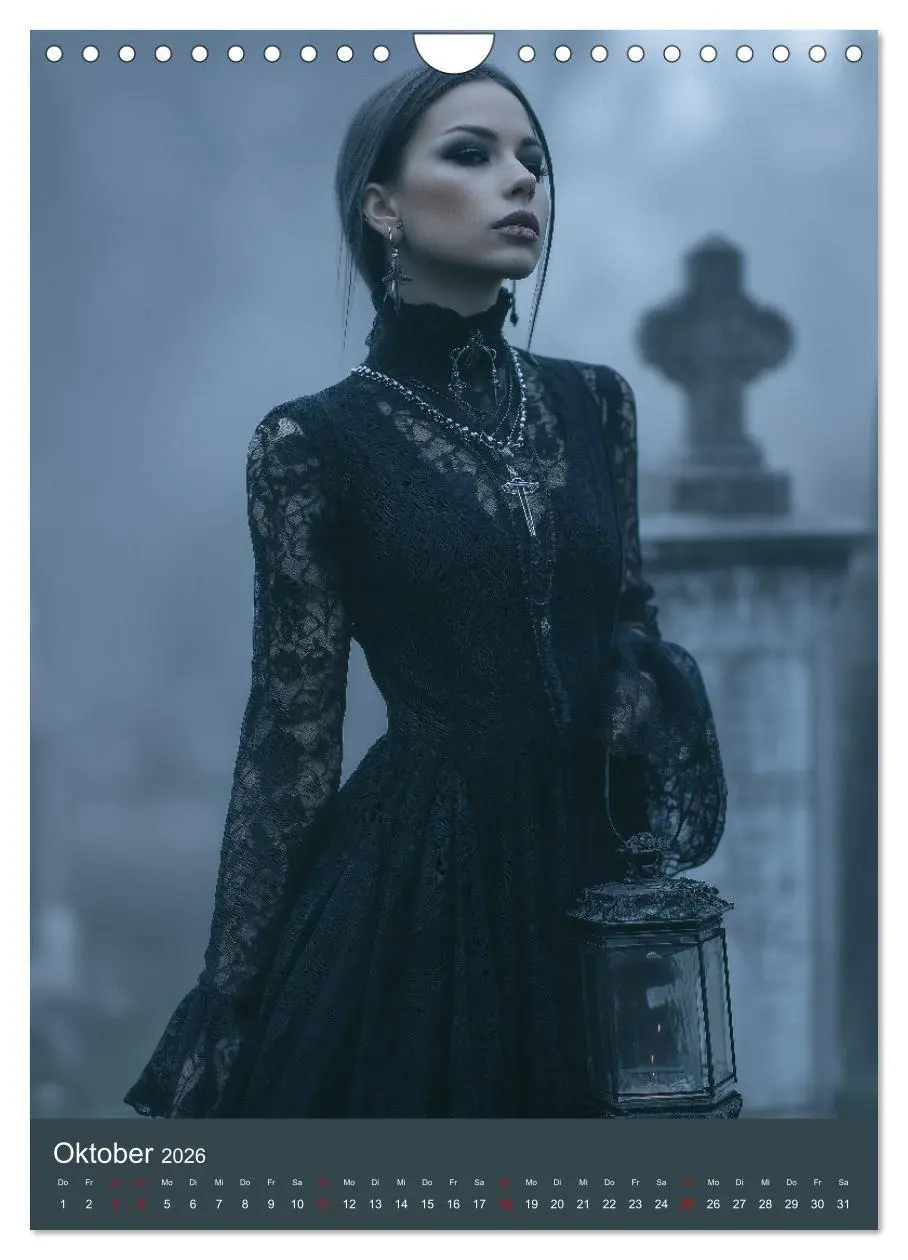 Bild: 9783516696301 | Gothic Girls - düstere Frauen in schwarzer Gothic-Kleidung...
