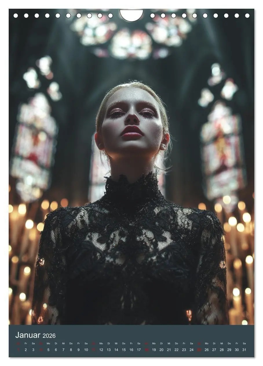 Bild: 9783516696301 | Gothic Girls - düstere Frauen in schwarzer Gothic-Kleidung...