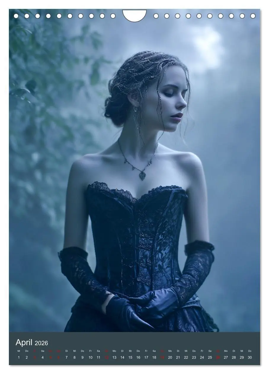 Bild: 9783516696301 | Gothic Girls - düstere Frauen in schwarzer Gothic-Kleidung...