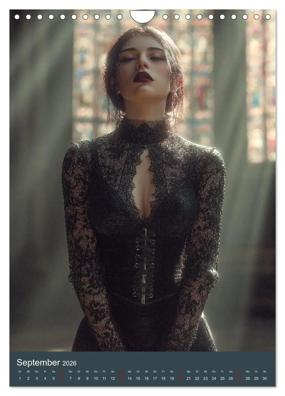 Bild: 9783516696301 | Gothic Girls - düstere Frauen in schwarzer Gothic-Kleidung...