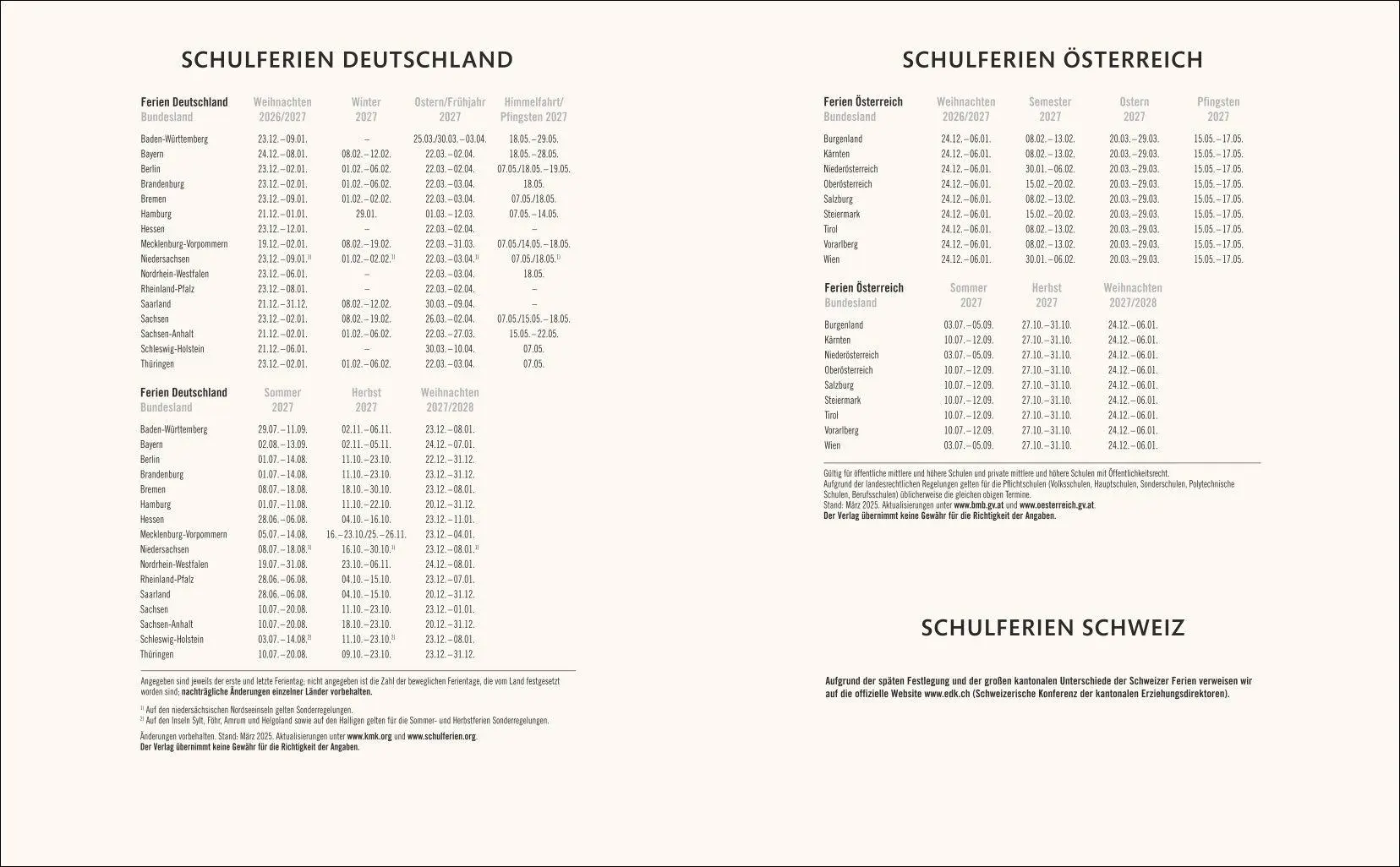 Bild: 9783756416301 | Kombitimer schwarz groß 2027 | Heye | Kalender | Bürokalender Heye