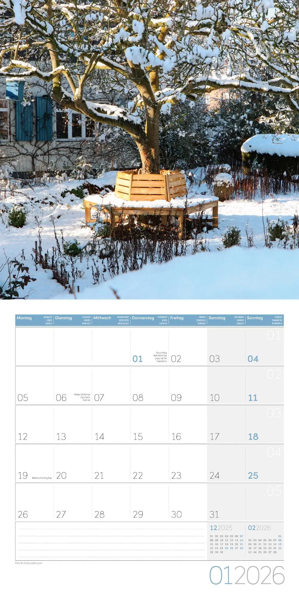 Bild: 9783838446301 | In meinem Garten Broschürenkalender 2026 - 30x30 - Art12 | GmbH | 2026