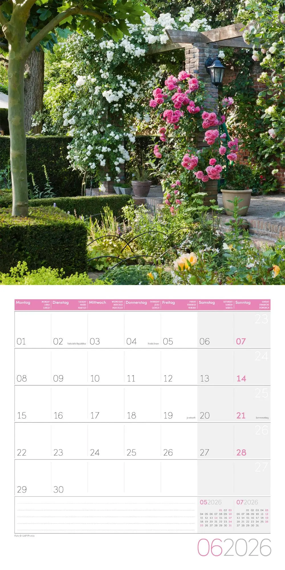 Bild: 9783838446301 | In meinem Garten Broschürenkalender 2026 - 30x30 - Art12 | GmbH | 2026