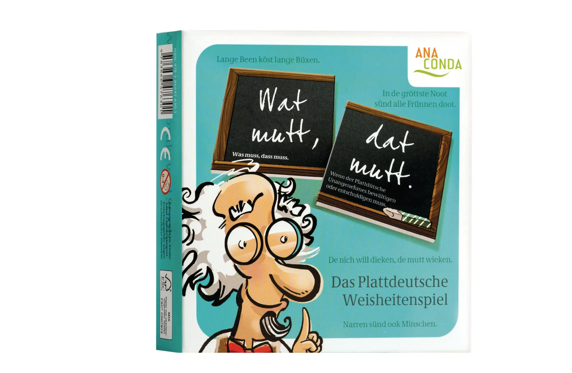 Cover: 9783866476301 | Wat mutt, dat mutt. Das Plattdeutsche Weisheitenspiel | Spiel | 40 S.