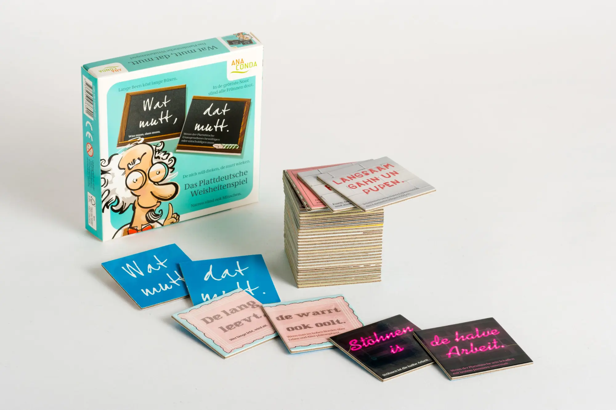 Bild: 9783866476301 | Wat mutt, dat mutt. Das Plattdeutsche Weisheitenspiel | Spiel | 40 S.