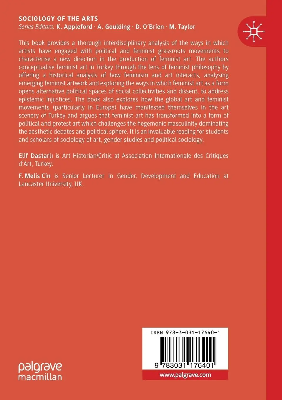 Rückseite: 9783031176401 | Feminist Art in Resistance | Elif Dastarl¿ (u. a.) | Taschenbuch | xiv