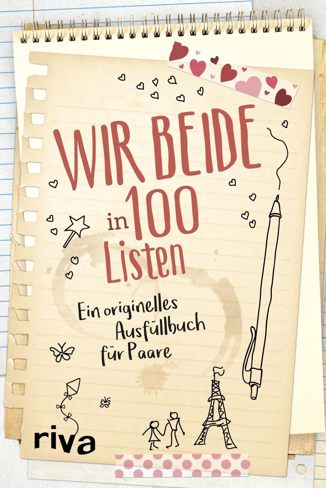 Cover: 9783742306401 | Wir beide in 100 Listen | Ein originelles Ausfüllbuch für Paare | Buch