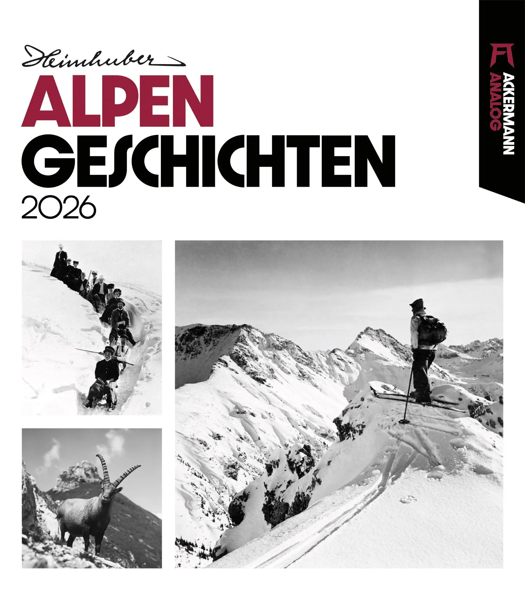 Cover: 9783838436401 | Alpengeschichten Kalender 2026 | Heimhuber (u. a.) | Kalender | 14 S.