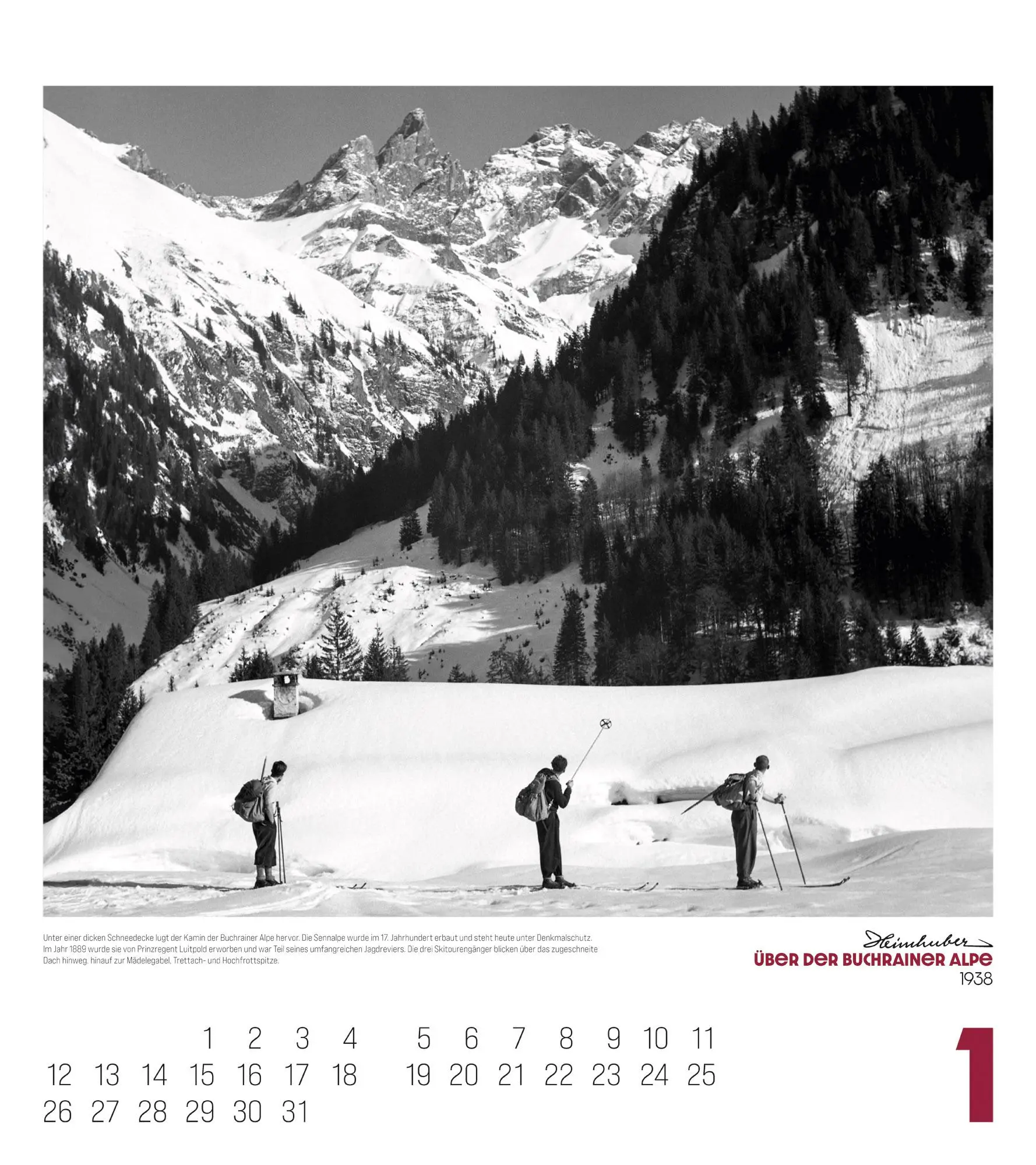 Bild: 9783838436401 | Alpengeschichten Kalender 2026 | Heimhuber (u. a.) | Kalender | 14 S.