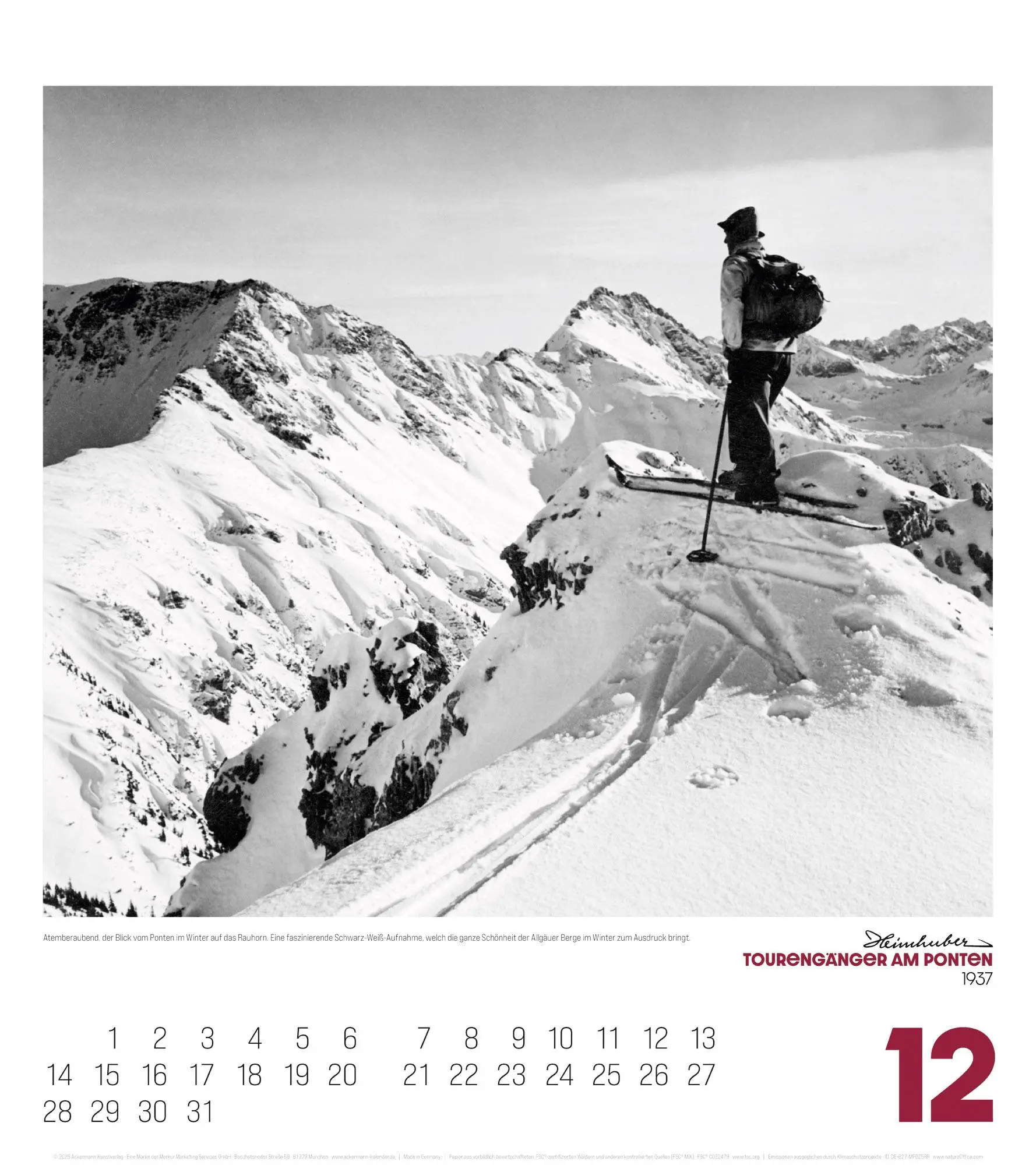 Bild: 9783838436401 | Alpengeschichten Kalender 2026 | Heimhuber (u. a.) | Kalender | 14 S.