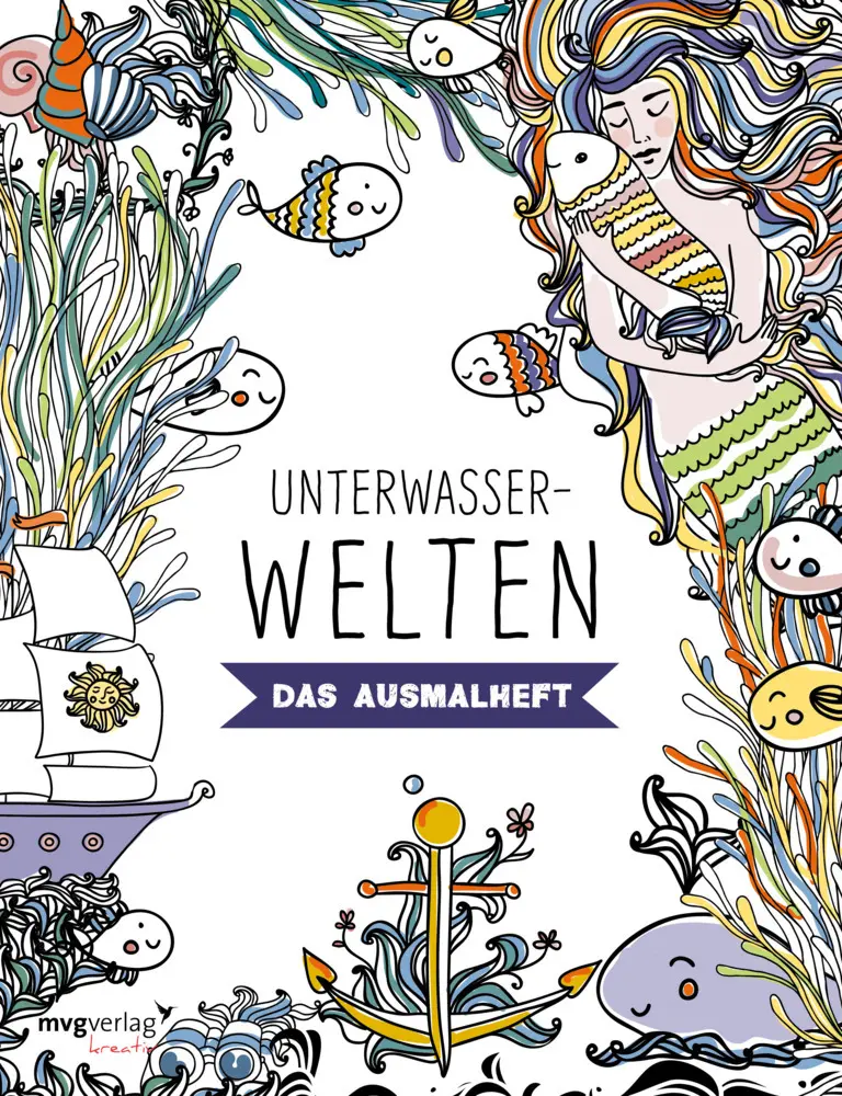 Cover: 9783868826401 | Unterwasserwelten | Das Ausmalheft | Taschenbuch | 96 S. | Deutsch