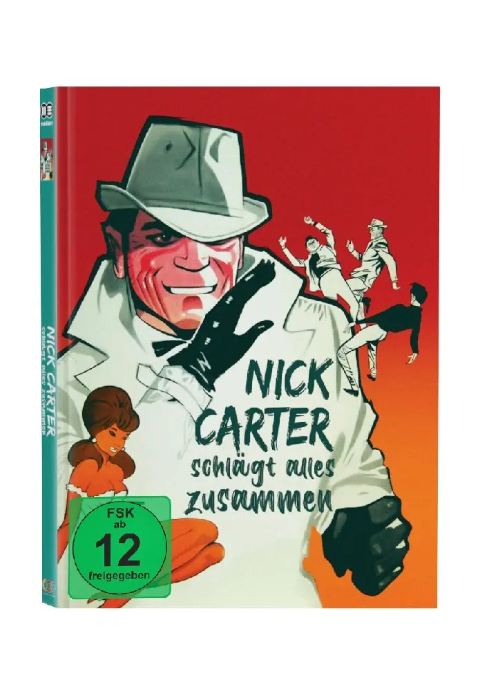 Nick Carter schlägt alles zusammen, 2 Blu-ray (Mediabook Cover A Limited Edition)