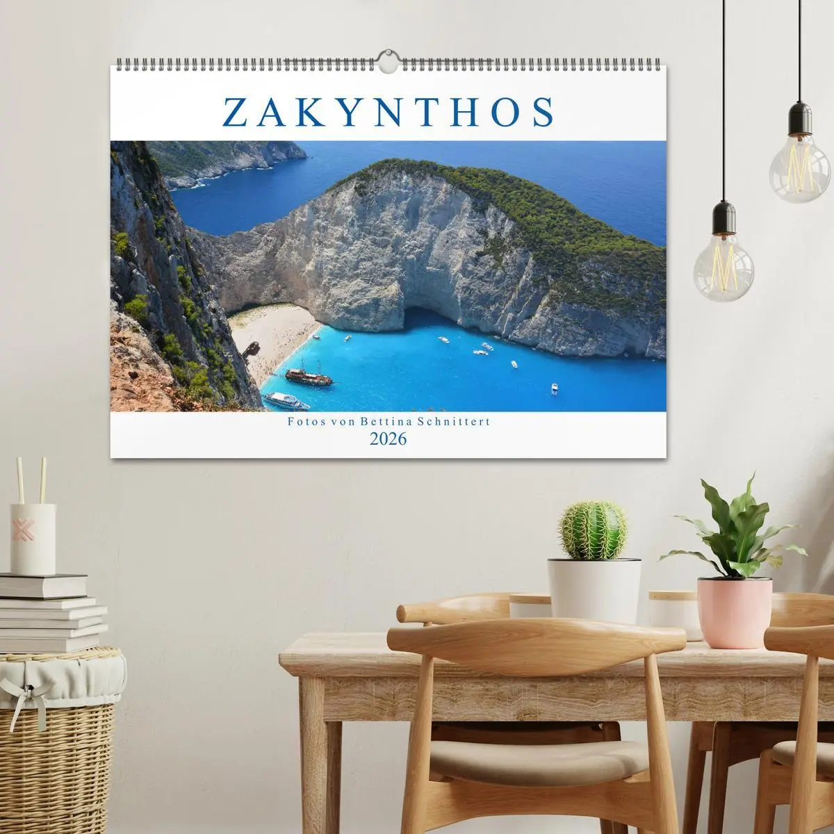 Bild: 9783457896501 | Zakynthos 2026 (Wandkalender 2026 DIN A2 quer), CALVENDO...