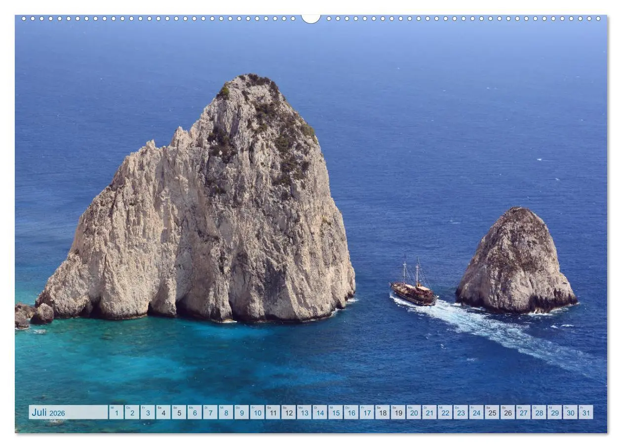 Bild: 9783457896501 | Zakynthos 2026 (Wandkalender 2026 DIN A2 quer), CALVENDO...