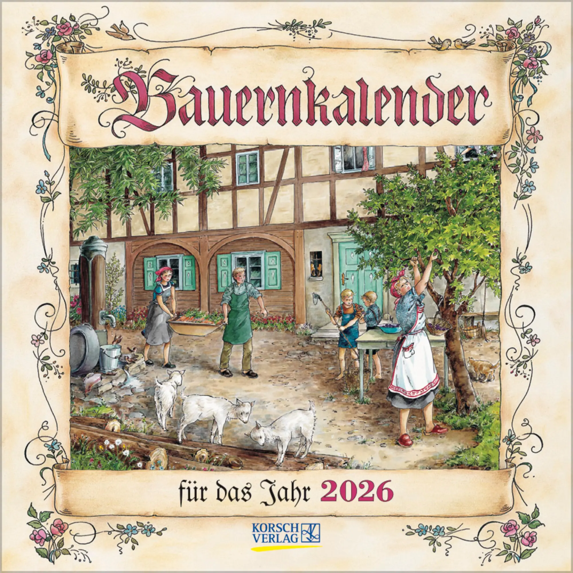 Cover: 9783731886501 | Bauernkalender 2026 | Verlag Korsch | Kalender | 13 S. | Deutsch