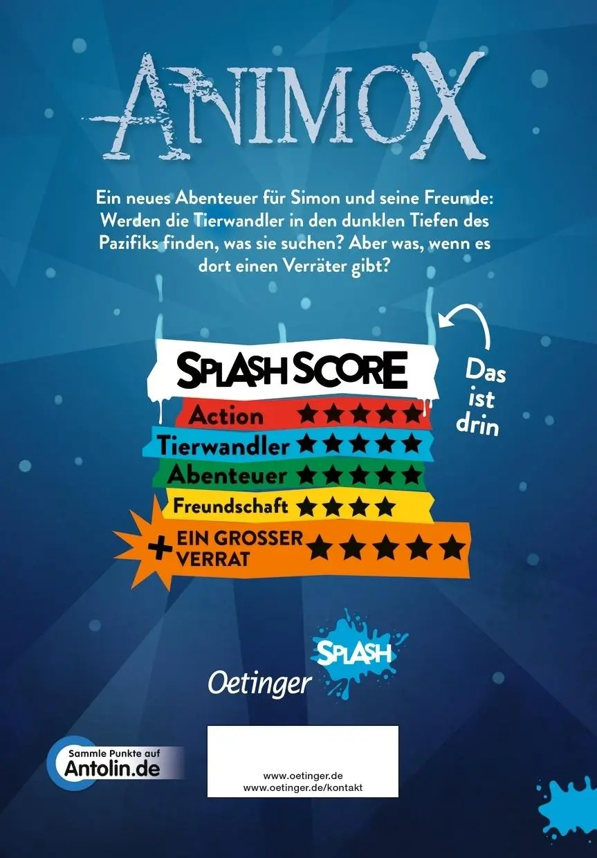 Rückseite: 9783751206501 | Animox als Comic-Roman 3. Die Stadt der Haie | Aimée Carter | Buch