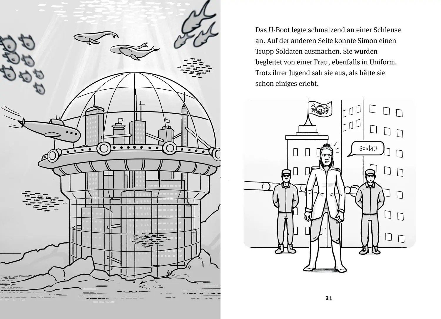Bild: 9783751206501 | Animox als Comic-Roman 3. Die Stadt der Haie | Aimée Carter | Buch