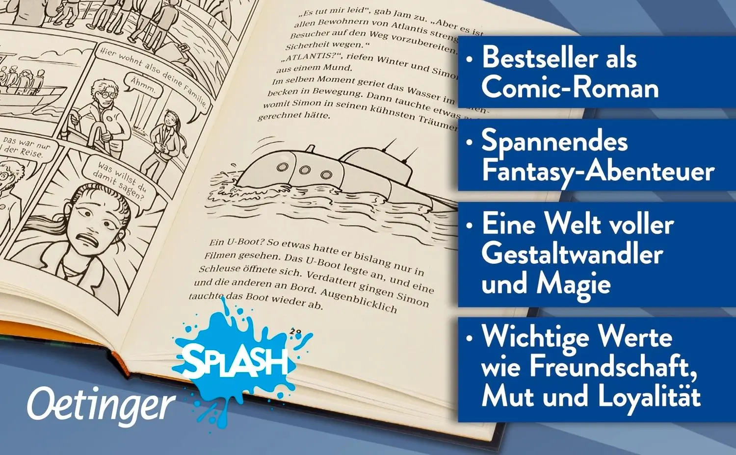 Bild: 9783751206501 | Animox als Comic-Roman 3. Die Stadt der Haie | Aimée Carter | Buch